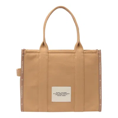 Marc Jacobs The Jacquard Large Tote Bag In Brown
