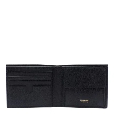 Tom Ford Classic Bifold Wallet In Black