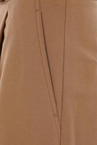 Max Mara Shorts In Brown