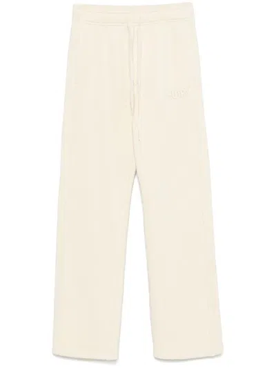 Autry Relaxed-fit Cotton Sweatpants With Drawstring Waist