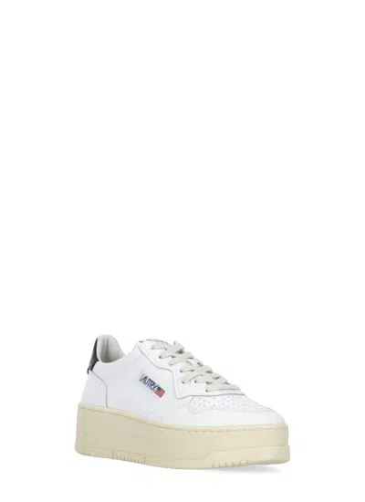 Autry Platform Low-top Sneakers With Platform In White