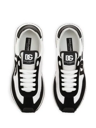 Dolce & Gabbana Mixed-material Dg Cushion Sneakers