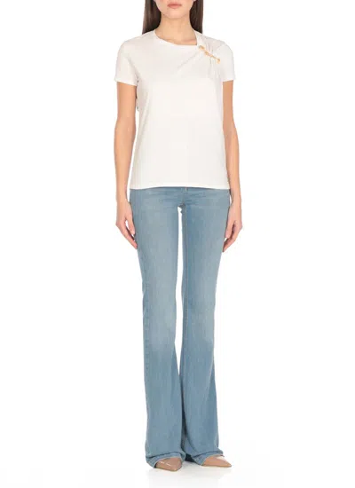 Elisabetta Franchi T-shirts And Polos In Gold