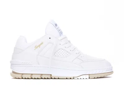 Axel Arigato Stitching Design High-top Casual Shoes In White