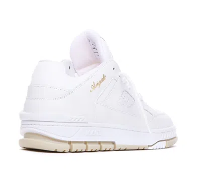 Axel Arigato Stitching Design High-top Casual Shoes In White