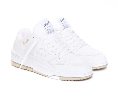 Axel Arigato Stitching Design High-top Casual Shoes In White