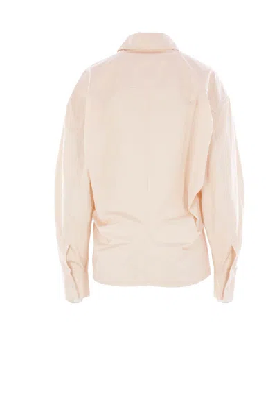 Co Tton Shirt In Neutral