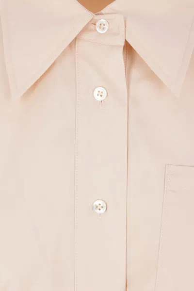 Co Tton Shirt In Neutral