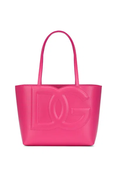 Dolce & Gabbana Embossed-logo Tote Bag