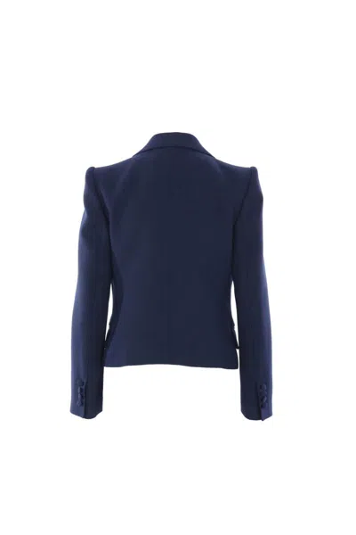 Valentino Tailored Bow-detail Jacket Crafted From Lightweight Viscose