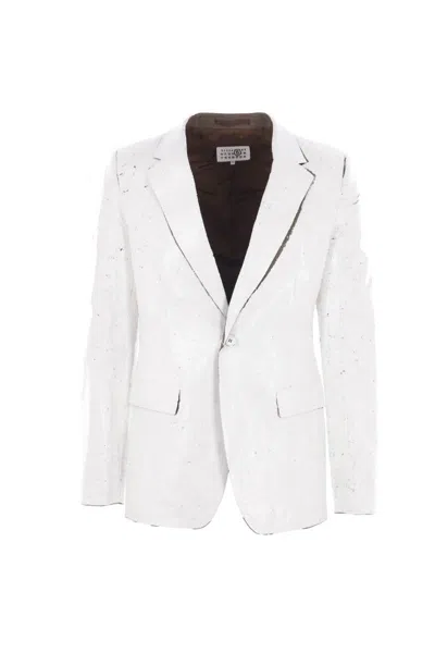 Mm6 Maison Margiela Jackets In White