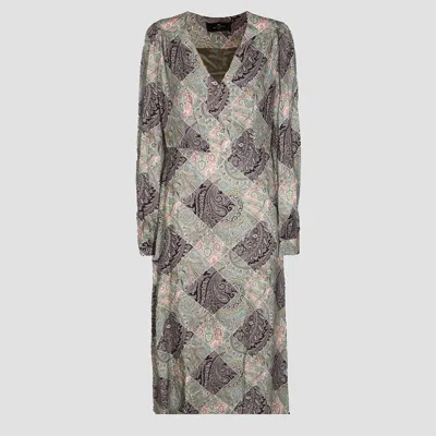 Etro Dresses In Gray