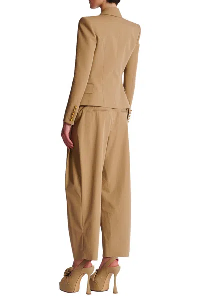 Balmain Cotton Peak-lapel Blazer