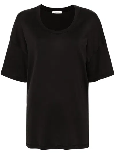Lemaire Short-sleeved T-shirt In Black
