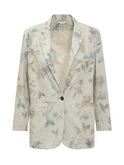 Forte Forte Floral Blazer Jacket In White