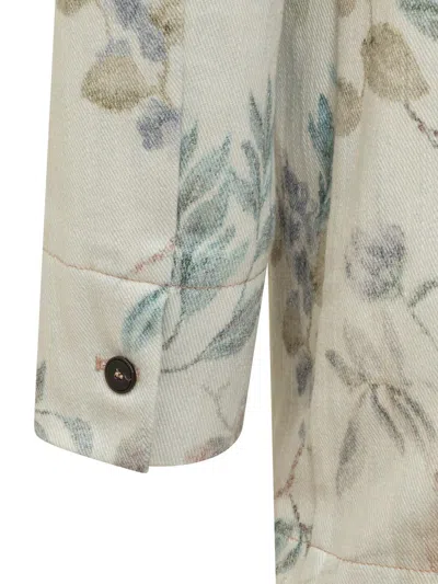 Forte Forte Floral Blazer Jacket In White