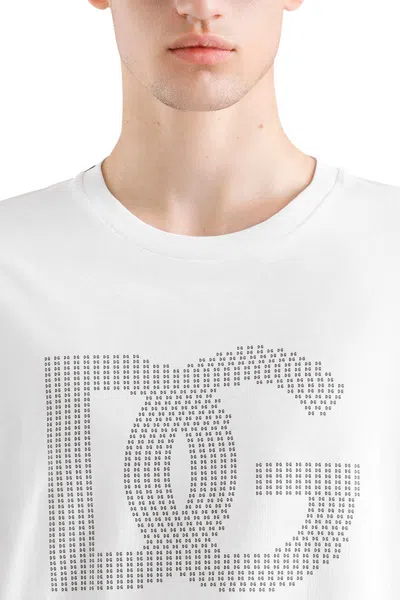 Dolce & Gabbana White Dg Logo T-shirt In White