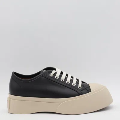 Marni Pablo Leather Sneakers In Seven Women