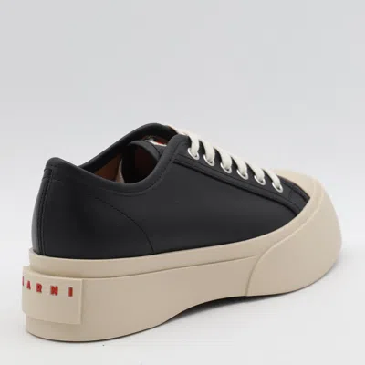 Marni Pablo Leather Sneakers In Seven Women