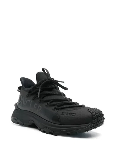 Moncler Trailgrip Lite2 Low Top Sneakers In Black