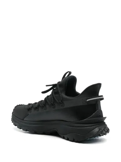 Moncler Trailgrip Lite2 Low Top Sneakers In Black