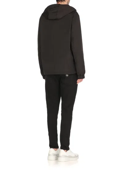 Philipp Plein Hooded Jacket In Black