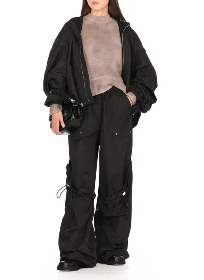 Attico Elegant Long Pants For Women In Black