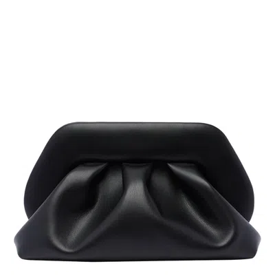 Themoirè Pleated Rectangular Shoulder Bag With Detachable Strap