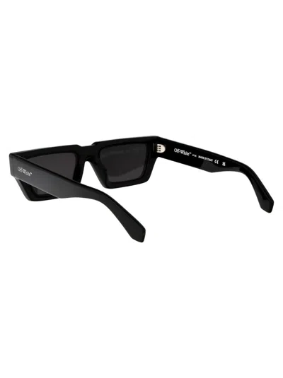 Off-white Manchester Acetate Sunglasses In Black