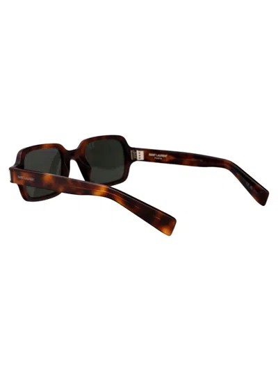 Saint Laurent Eyewear Sunglasses In Brown