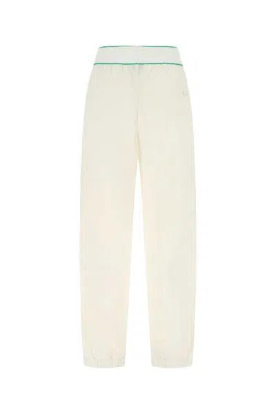 Bottega Veneta Nylon Pant With Contrast Trim And Pockets