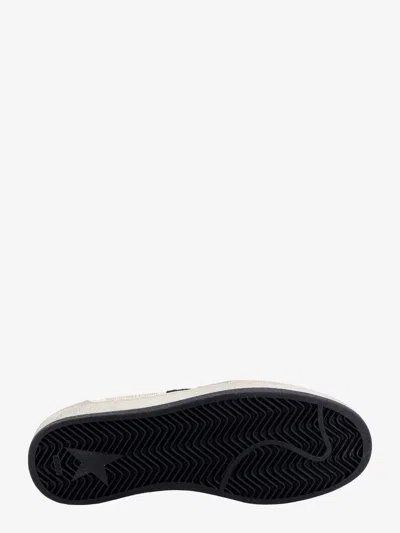 Golden Goose Deluxe Brand Women Ball Star Leather Sneakers With Glitter Detail In Neutral