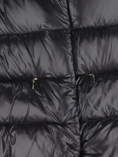 Herno Light Padded Jacket With High Neck In Black