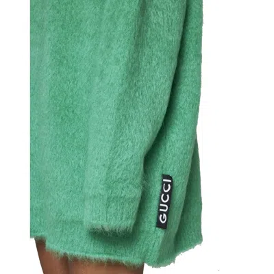 Gucci Mohair-blend Mini Sweater Dress Women