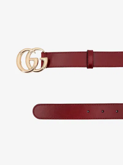 Gucci Gg Marmont Thin Leather Belt