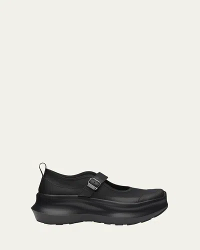 Comme Des Garçons Mary Jane Leather Platform Sneakers
