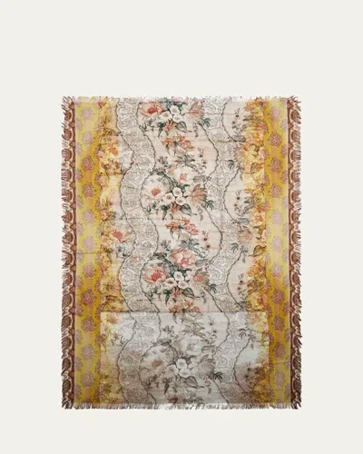 Pierre-louis Mascia Mascia Aloe Ultrawash Silk Scarf