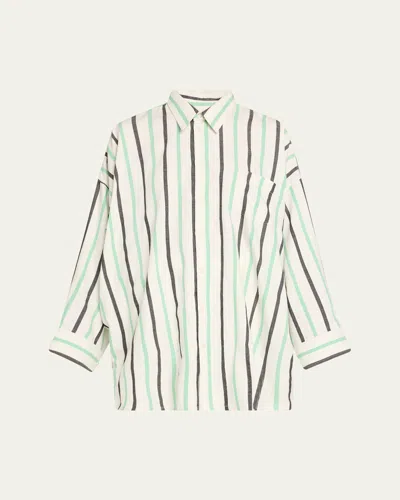 Marrakshi Life The Oversized Shirt With Collar