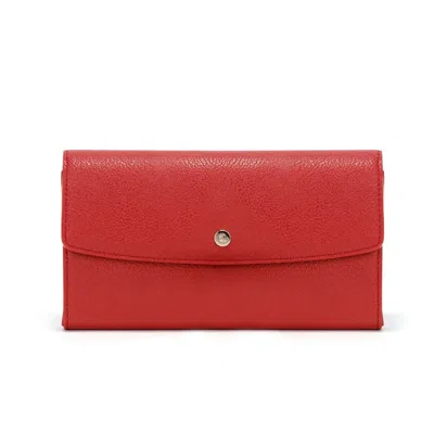 Campo Marzio Roma 1933 Women's Ellen Wallet Cherry Red - Fuchsia