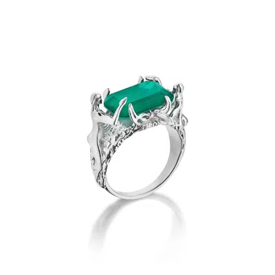 Tiron Women's Marée Silva Limited Edition Silver Ring