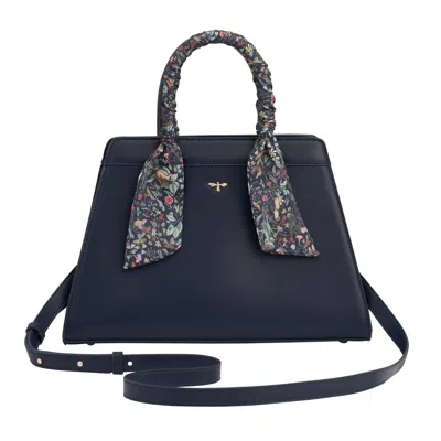 Fable England Women's Blue Wolf Garden Tote - Navy
