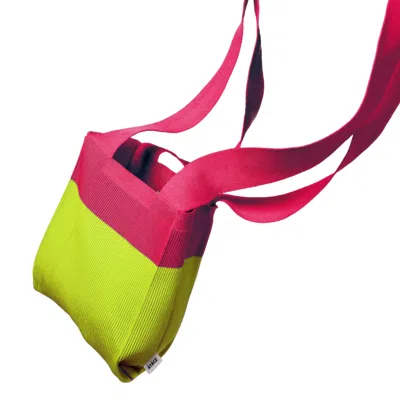 Atacz Women's Green / Pink / Purple Air Bazzer Lime + Fuchsia M