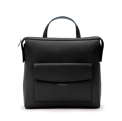 Campo Marzio Roma 1933 Women's Sharon Backpack Bag - Black Lapis Blue