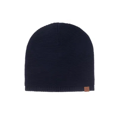 Nordbron Men's Blue Howar Navy Beanie