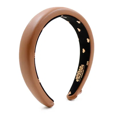 Miss Cicconi Women's Brown Liberty - Headband - Tan