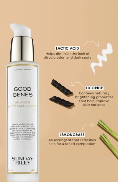 Sunday Riley Jumbo Good Genes All-in-one Lactic Acid Exfoliating Face Treatment $284 Value