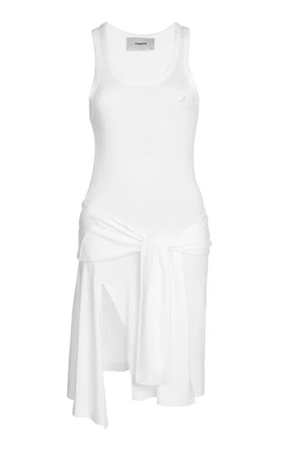 Coperni Knotted Jersey Dress