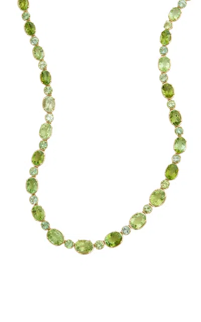 Jamie Wolf 18k Yellow Gold Tourmaline Necklace