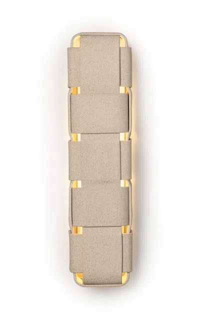 Sin Stria 5 Sconce In Neutral