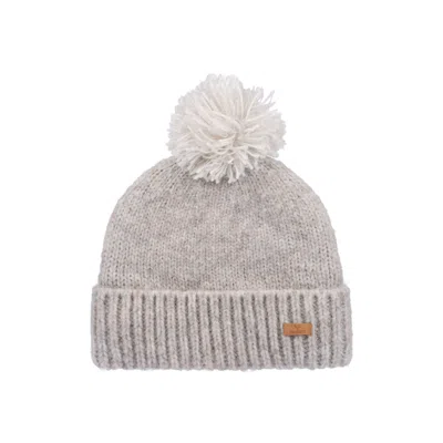 Nordbron Women's Grey Lorena Light Gray Beanie